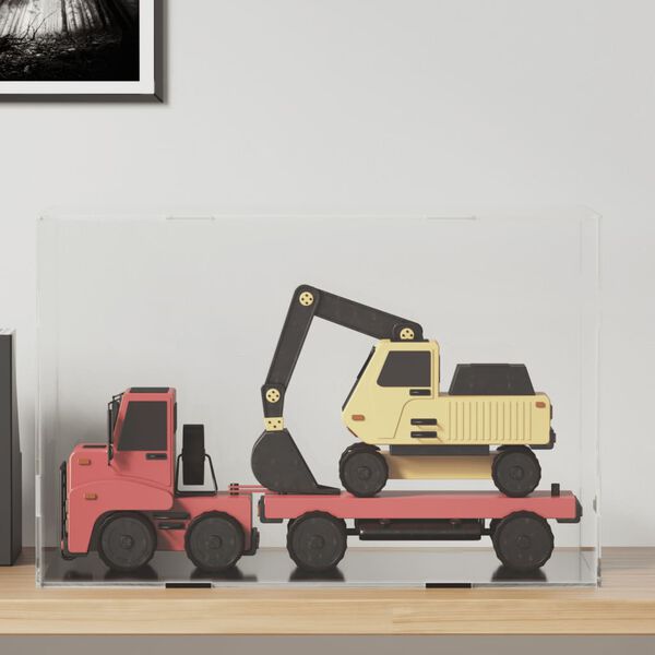 vidaXL ディスプレイボックス 透明 56x36x37 cm アクリル