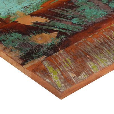 vidaXL テーブルトップ 長方形 60x80cm 25-27mm 無垢の再生木材