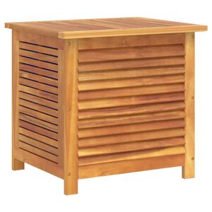 vidaXL ルーバー付きガーデン収納ボックス 60x50x56cm 無垢材アカシア