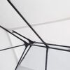 vidaXL ガゼボ ホワイト 3x4m