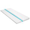 vidaXL マットレストッパー 120x200cm コールドウレタンフォーム製 エッグプロフィール 6cm