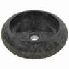 vidaXL 洗面器 40x12 cm 大理石 ブラック
