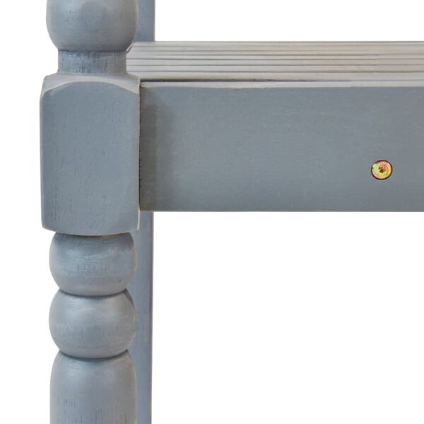 vidaXL ガーデンラウンジ3点セット アカシア無垢材 グレー＆レッド