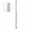 315942 vidaXL Garden Shower 220 cm Stainless Steel