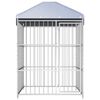 vidaXL 屋外用 犬小屋 屋根付き 150x150x200cm