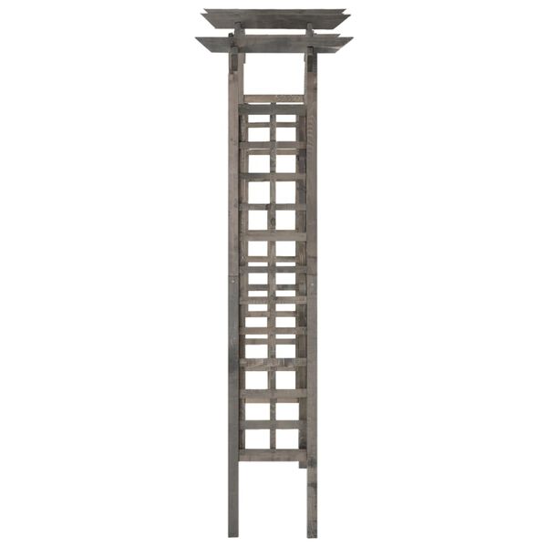 vidaXL トレリスアーチ 150x50x210cm 含浸木材