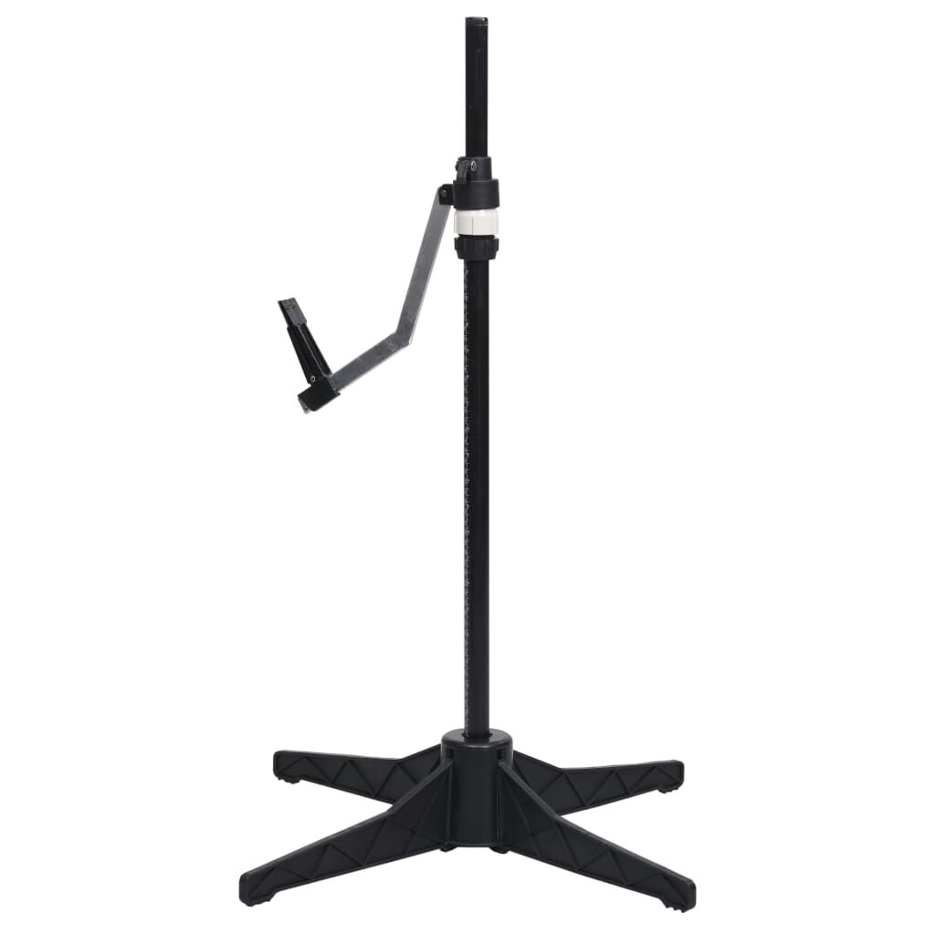 vidaXL 調整可能 ドレスフォーム 人台 男性 ブラック サイズ37-45