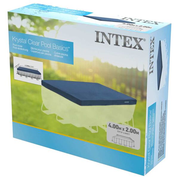 INTEX Intex プールカバー 長方形 390 x 180 cm 28037
