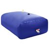 vidaXL 折りたたみ式蛇口付きウォータータンク 3000L PVC製