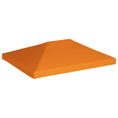 vidaXL ガゼボトップカバー 310g/m² 4x3m オレンジ