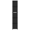 vidaXL 15キューブ ディスプレイシェルフ ブラック 103x30x175.5cm 布製