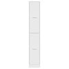 vidaXL 薬局キャビネット ホワイト 30x41x174,5 cm エンジニアードウッド