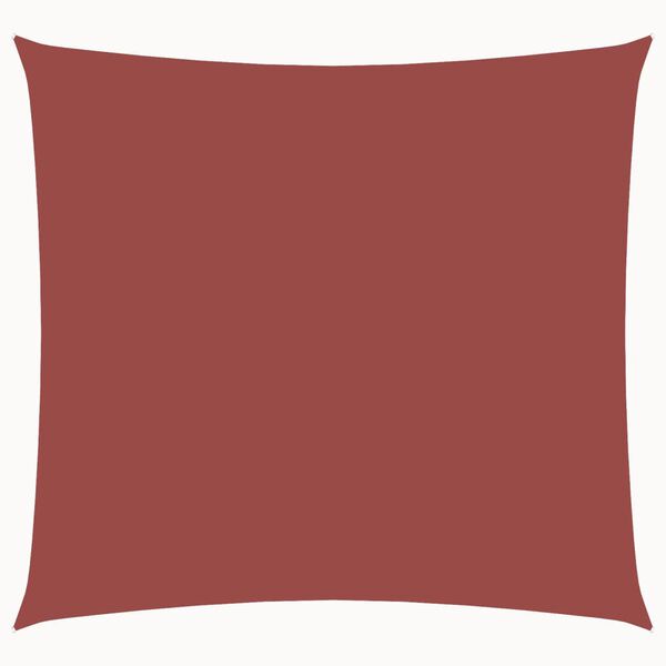 vidaXL サンシェードセイル オックスフォード生地 角型 6x6m テラコッタ