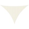 vidaXL サンシェードセイル 3x4x5m 三角形 オックスフォード生地 クリーム