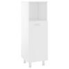 vidaXL バスルームキャビネット ホワイト 30x30x95cm エンジニアリングウッド