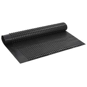 vidaXL ディンプル排水シート ブラック 1 x 20 m HDPE