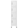 vidaXL ロッカーキャビネット 収納スペース4点付き 38x45x180cm