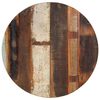 vidaXL テーブルトップ 円型 70cm 15-16mm 無垢の再生木材