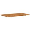 vidaXL 洗面化粧台トップ アカシア無垢材 100x55x2.5cm