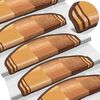 vidaXL 階段マット 粘着ドット付き 15点 65x21x4cm ブラウン