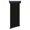 vidaXL バルコニー用 サイドオーニング 85x250cm ブラック
