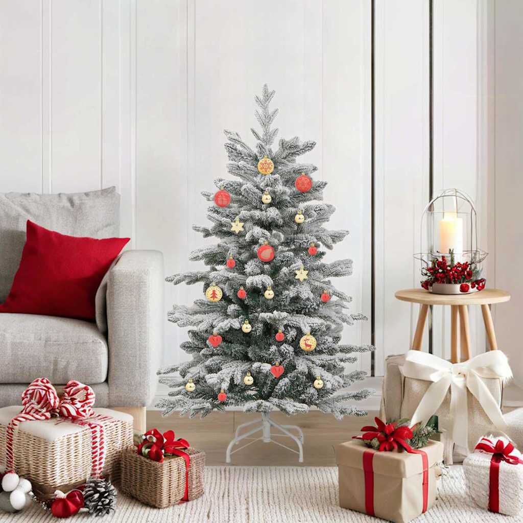 クリスマスオーナメントセット vidaXL クリスマスオーナメントセット 40 pcs 金と赤 プラスチック