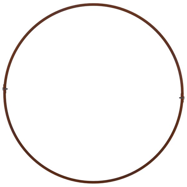 vidaXL プランターリング ブラウン 40 x 40 x 20 cm 耐候性スチール