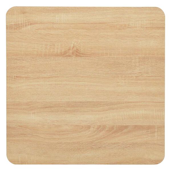 vidaXL ビストロテーブル オークカラー 78.5x78.5x107cm