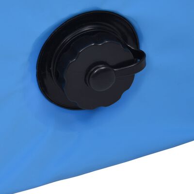 vidaXL 折りたたみ式 犬用プール ブルー 80x20cm PVC製