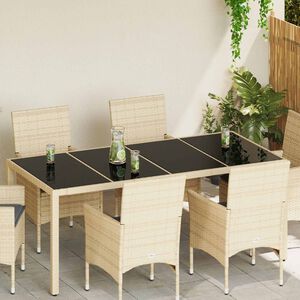 vidaXL テーブルトップ 4 pcs ブラック 強化ガラス