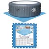 Bestway Bestway プール用 フロアプロテクター 8点 ブルー 58220