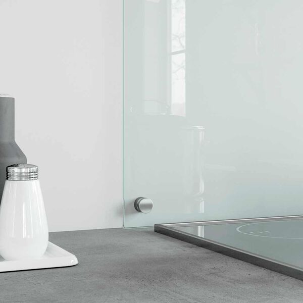 vidaXL キッチン用 汚れ防止板 透明 100x60cm 強化ガラス製