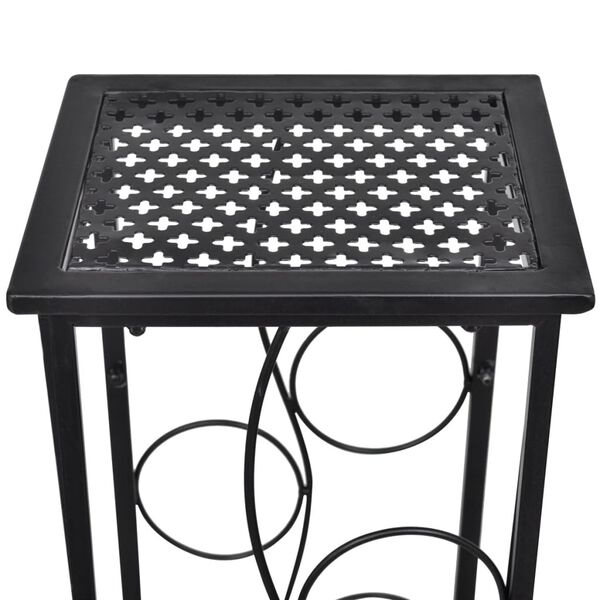 vidaXL ワインラック ボトル8本 金属製