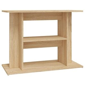 vidaXL 水槽スタンド ソノマオーク 80x35x60 cm エンジニアードウッド