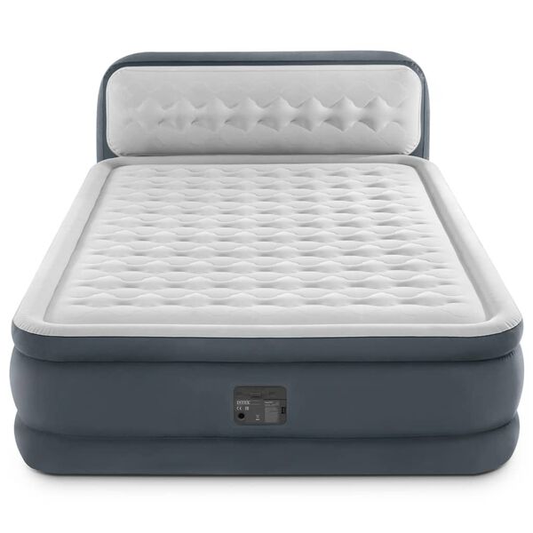 INTEX Intex エアベッド「デュラビーム・デラックス・ウルトラ・プラッシュ・ヘッドボード」クイーンサイズ 86cm