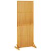 vidaXL プライバシースクリーン ブラウン 79.5 x 50 x 200 cm ソリッドアカシアウッド