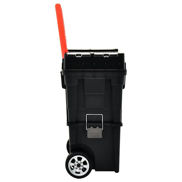 vidaXL 工具整理台車 ハンドル付き 45x36x90cm