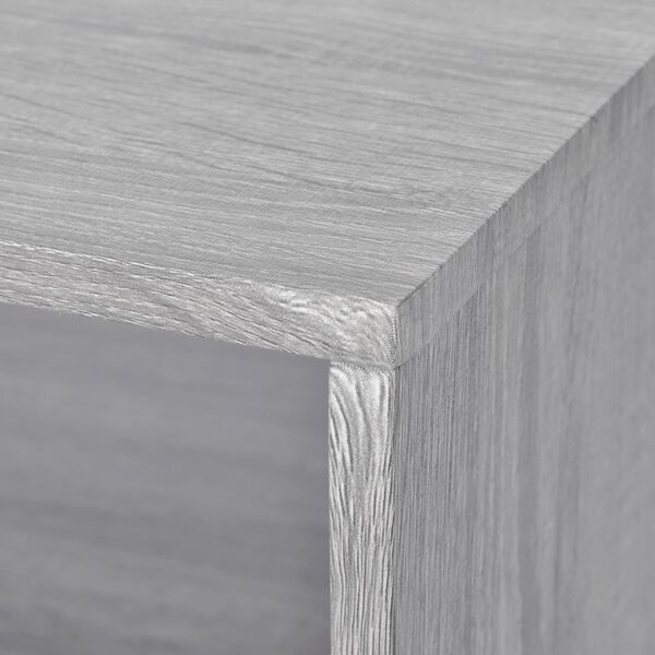 vidaXL TVキャビネット/コーヒーテーブル 110x50x40cm グレー