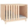 vidaXL ドッグハウス 100x70x72 cm 無垢材 パイン材