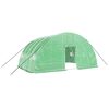 vidaXL スチールフレームグリーン温室 24 m&sup2; 6x4x2,85 m