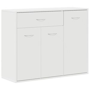 vidaXL サイドボード ホワイト 88x30x70cm エンジニアリングウッド
