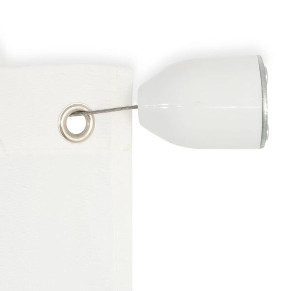 vidaXL 縦型オーニング オックスフォード生地 140x240cm ホワイト