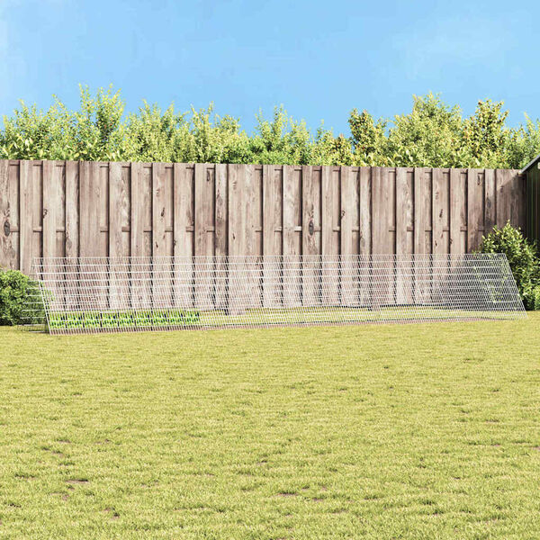 vidaXL ウサギケージ シルバー 215 x 100 x 85 cm 亜鉛めっき鋼