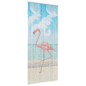vidaXL 虫用ドアカーテン multicolor 200 x 90 cm 竹