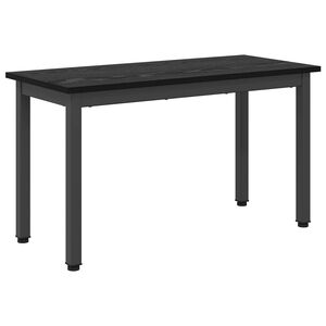 vidaXL ベンチ ブラックオーク 80 x 35 x 45 cm エンジニアードウッド