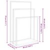 vidaXL 自立式タオル掛け ブラック 48x24x79 cm 鉄製