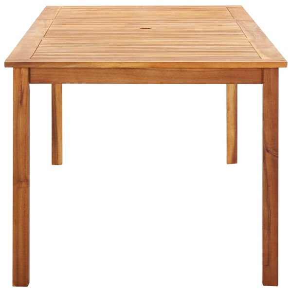 vidaXL 9点ダイニングセット ポリラタンとアカシア無垢材 グレー