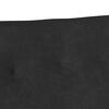 vidaXL チェスターフィールドベンチ ブラック 112 x 65.5 x 75 cm ベルベット