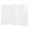 vidaXL 折りたたみ間仕切り パネル6枚 和風 240x170cm ホワイト