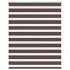 vidaXL ゼブラブラインド 140.9x175 cm 生地幅 136.7 cm コーヒー